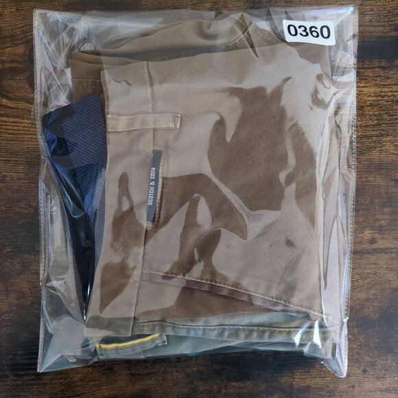 Scotch & Soda Mott Chino Pants Men W29 L32 Slim Fit Stretch Khaki Brown - Picture 12 of 12